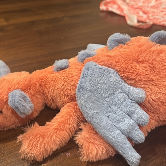Jellycat Orange Plush Dinosaur - Picture 4 of 4